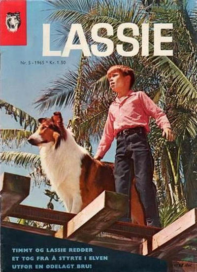 Cover for Lassie (Serieforlaget / Se-Bladene / Stabenfeldt, 1959 series) #5/1965