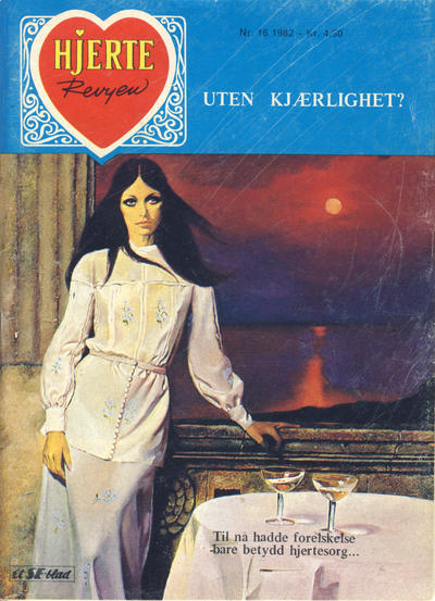 Cover for Hjerterevyen (Serieforlaget / Se-Bladene / Stabenfeldt, 1960 series) #16/1982
