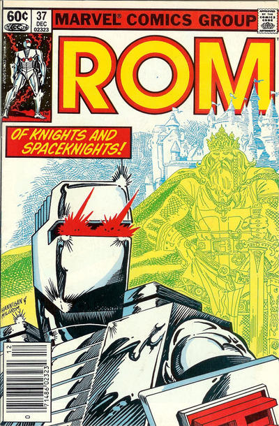 Cover for Rom (Marvel, 1979 series) #37 [Newsstand]