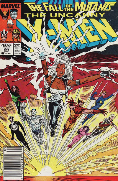 Cover for The Uncanny X-Men (Marvel, 1981 series) #227 [Newsstand]