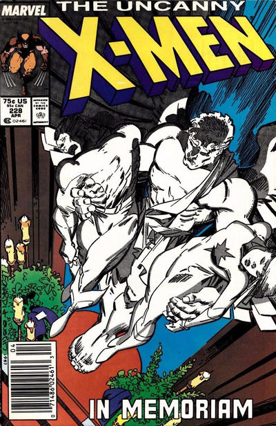 Cover for The Uncanny X-Men (Marvel, 1981 series) #228 [Newsstand]