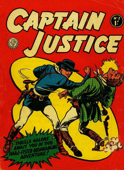 Cover for Captain Justice (Horwitz, 1963 series) #2