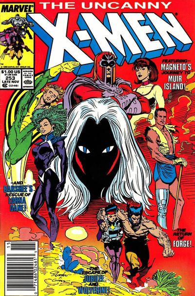 Cover for The Uncanny X-Men (Marvel, 1981 series) #253 [Newsstand]