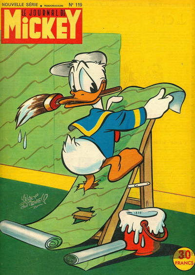 Cover for Le Journal de Mickey (Hachette, 1952 series) #119