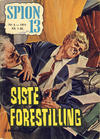 Cover for Spion 13 og John Steel (Serieforlaget / Se-Bladene / Stabenfeldt, 1963 series) #6/1971
