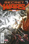 Cover for Secret Wars (Marvel, 2015 series) #1 [Retailer Incentive Alex Ross Fade Variant]