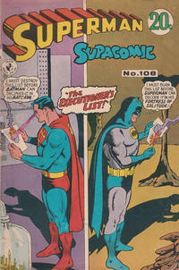 Cover Thumbnail for Superman Supacomic (K. G. Murray, 1959 series) #108