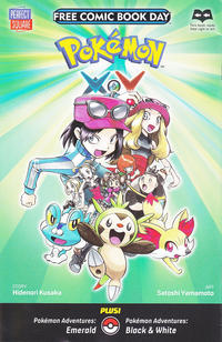 Cover for Free Comic Book Day 2015 Perfect Square Presents Pokémon (Viz, 2015 series) #[nn]