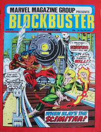 Cover Thumbnail for Blockbuster (Marvel UK, 1981 series) #8