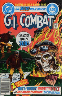 Cover for G.I. Combat (DC, 1957 series) #255 [Newsstand]
