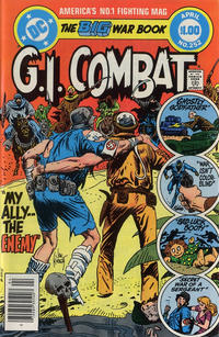 Cover for G.I. Combat (DC, 1957 series) #252 [Newsstand]