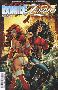 Cover Thumbnail for Lady Rawhide Lady Zorro (Dynamite Entertainment, 2015 series) #2 [Cover A Joyce Chin]