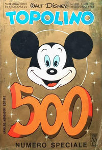 Cover Thumbnail for Topolino (Mondadori, 1949 series) #500