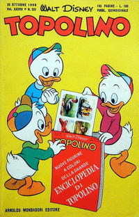 Cover Thumbnail for Topolino (Mondadori, 1949 series) #221