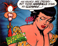 Cover Thumbnail for His Kisses Are Dreamy... but Those Hairballs Down My Cleavage...! Another Tender Outland Collection (Little, Brown, 1994 series) 