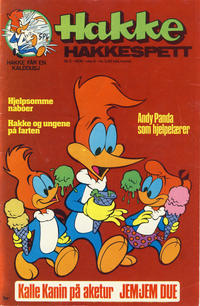 Cover Thumbnail for Hakke Hakkespett (Nordisk Forlag, 1973 series) #3/1976