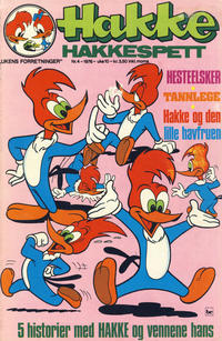 Cover Thumbnail for Hakke Hakkespett (Nordisk Forlag, 1973 series) #4/1976