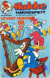 Cover Thumbnail for Hakke Hakkespett (Nordisk Forlag, 1973 series) #5/1976
