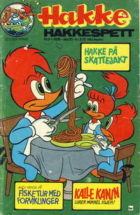 Cover Thumbnail for Hakke Hakkespett (Nordisk Forlag, 1973 series) #9/1976