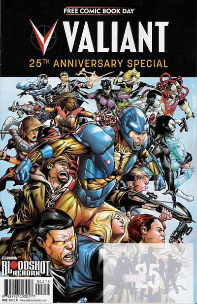 Cover for FCBD 2015: Valiant 25th Anniversary Special (Valiant Entertainment, 2015 series) 