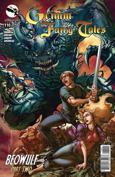 Cover for Grimm Fairy Tales (Zenescope Entertainment, 2005 series) #110 [Cover A - Harvey Tolibao]