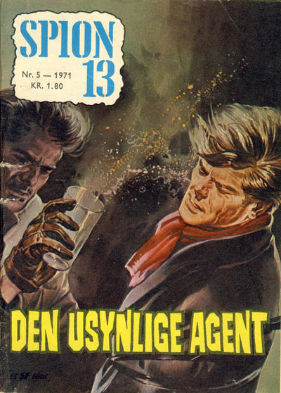 Cover for Spion 13 og John Steel (Serieforlaget / Se-Bladene / Stabenfeldt, 1963 series) #5/1971