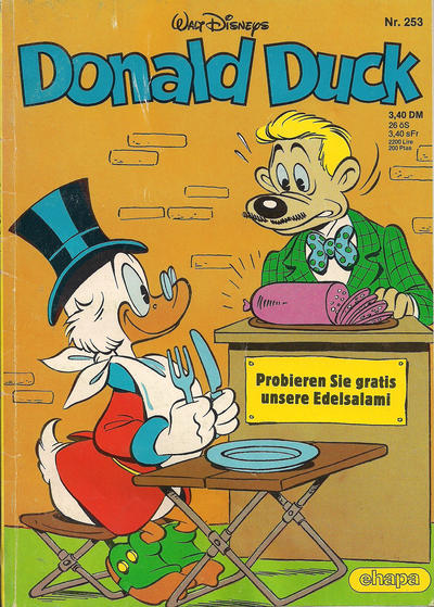 Cover for Donald Duck (Egmont Ehapa, 1974 series) #253