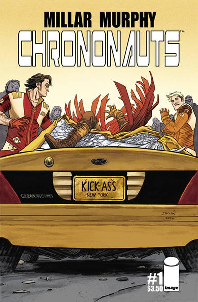 Cover for Chrononauts (Image, 2015 series) #1 [Cover C - Declan Shalvey]
