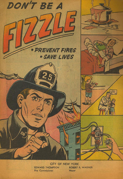 Cover for Don't Be a Fizzle (American Comics Group, 1960 ? series) [Paper cover]