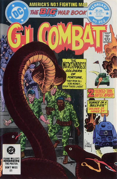 Cover for G.I. Combat (DC, 1957 series) #262 [Direct]