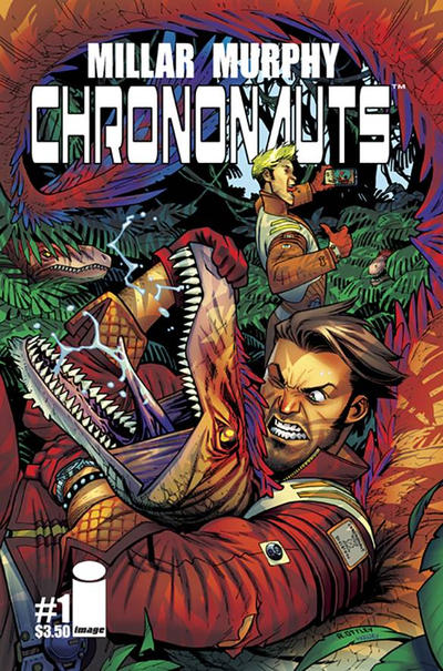Cover for Chrononauts (Image, 2015 series) #1 [Cover F - Ryan Ottley]