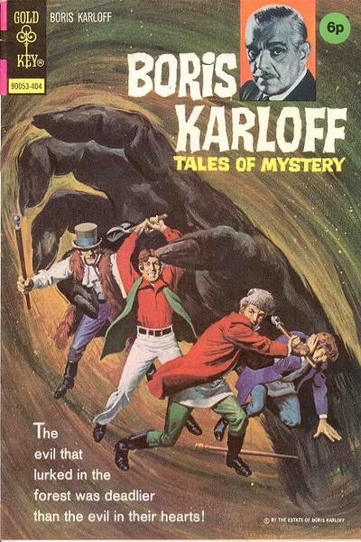 Cover for Boris Karloff Tales of Mystery (Western, 1963 series) #53 [British]