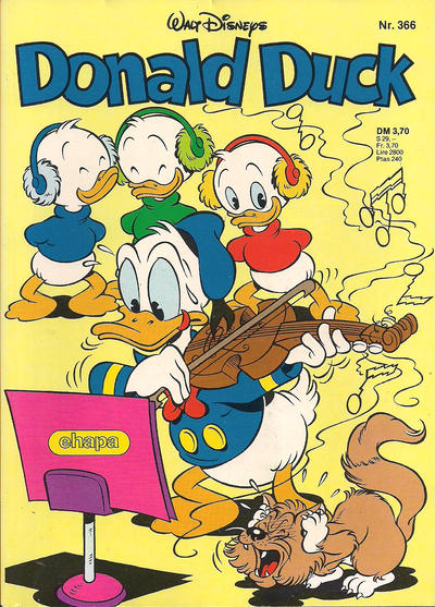 Cover for Donald Duck (Egmont Ehapa, 1974 series) #366