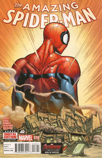 Cover for The Amazing Spider-Man (Marvel, 2014 series) #18