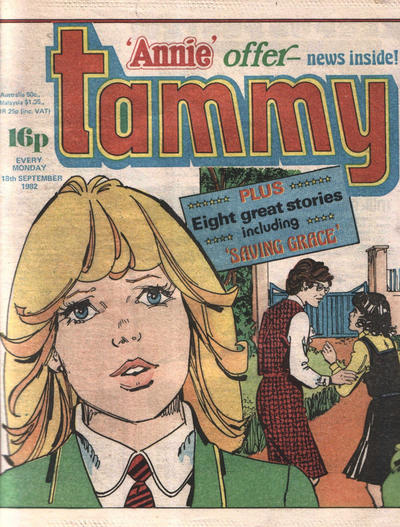 Cover for Tammy (IPC, 1971 series) #18 September 1982