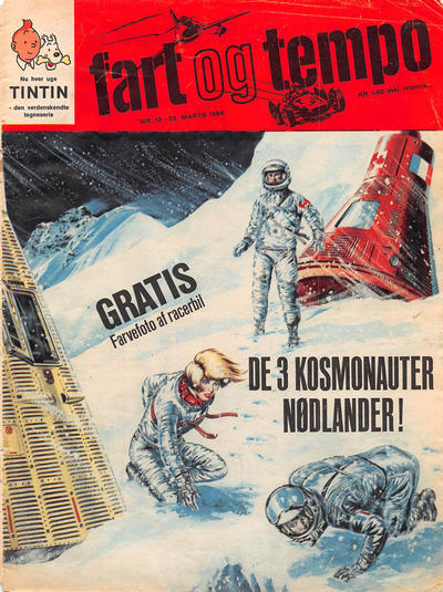 Cover for Fart og tempo (Egmont, 1966 series) #13/1968
