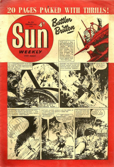 Cover for Sun (Amalgamated Press, 1952 series) #524