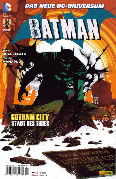 Cover for Batman (Panini Deutschland, 2012 series) #36 (101)