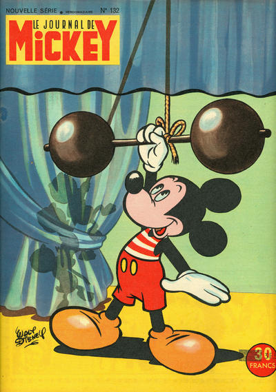 Cover for Le Journal de Mickey (Hachette, 1952 series) #132