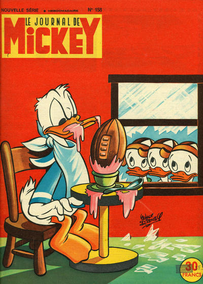 Cover for Le Journal de Mickey (Hachette, 1952 series) #158