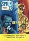 Cover for Spion 13 og John Steel (Serieforlaget / Se-Bladene / Stabenfeldt, 1963 series) #2/1977