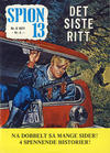 Cover for Spion 13 og John Steel (Serieforlaget / Se-Bladene / Stabenfeldt, 1963 series) #6/1977