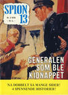 Cover for Spion 13 og John Steel (Serieforlaget / Se-Bladene / Stabenfeldt, 1963 series) #3/1978