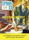 Cover for Spion 13 og John Steel (Serieforlaget / Se-Bladene / Stabenfeldt, 1963 series) #1/1980
