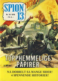 Cover Thumbnail for Spion 13 og John Steel (Serieforlaget / Se-Bladene / Stabenfeldt, 1963 series) #10/1976