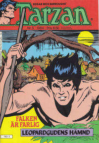 Cover Thumbnail for Tarzan (Atlantic Förlags AB, 1977 series) #3/1984