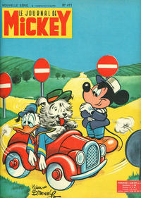 Cover Thumbnail for Le Journal de Mickey (Hachette, 1952 series) #411