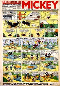 Cover Thumbnail for Le Journal de Mickey (Opera Mundi, 1934 series) #9