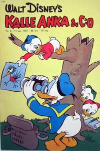 Cover Thumbnail for Kalle Anka & C:o (Richters Förlag AB, 1948 series) #2/1957
