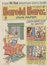Cover Thumbnail for Harold Hare's Own Paper (IPC, 1959 series) #13 October 1962